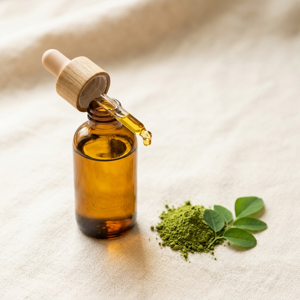 Organic Cold-Pressed Moringa Seed Oil